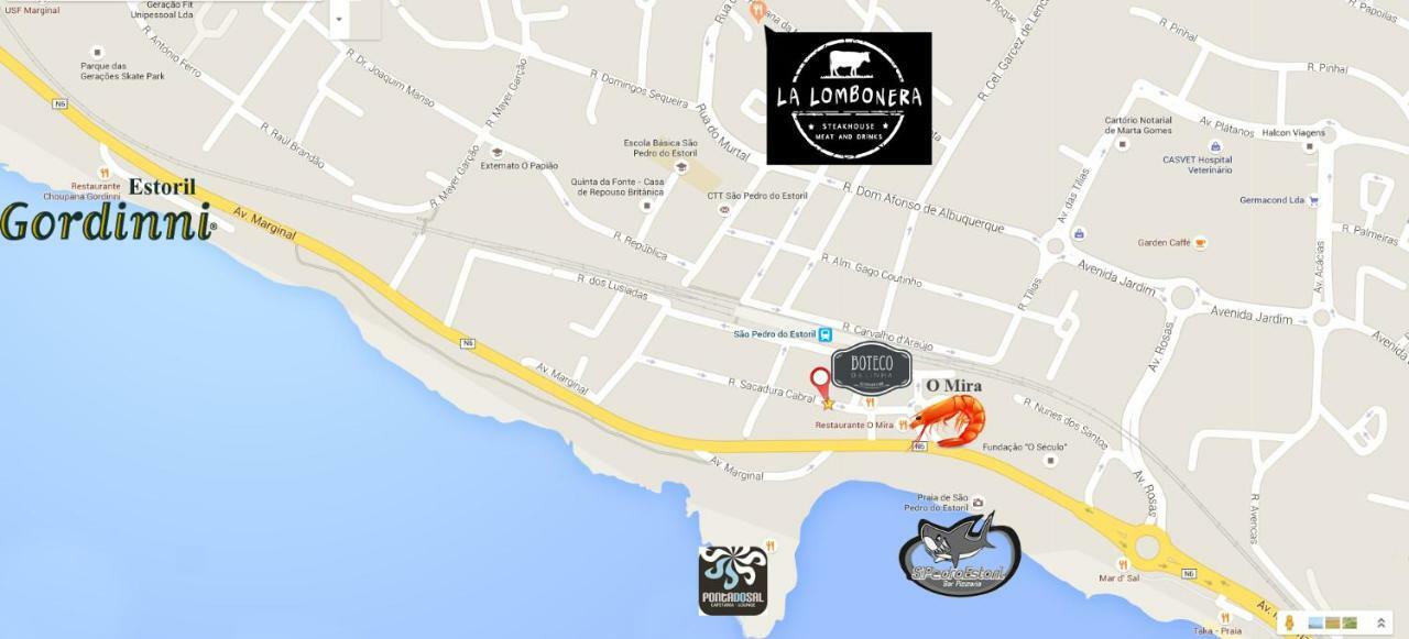 Cozy Beach House Sao Pedro Estoril Sao Pedro do Estoril Ngoại thất bức ảnh